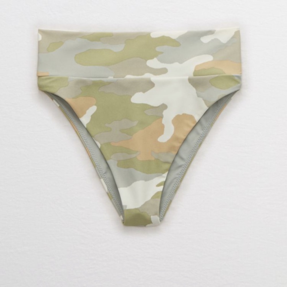 Aerie high waisted cheeky bikini bottoms